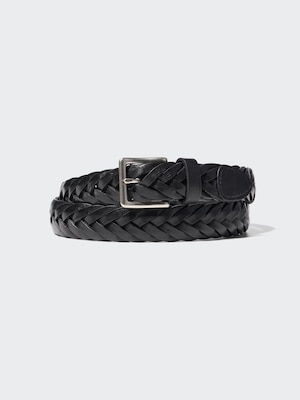 Leather Mesh Belt