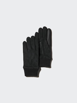 HEATTECH Lined Gloves | Faux Suede