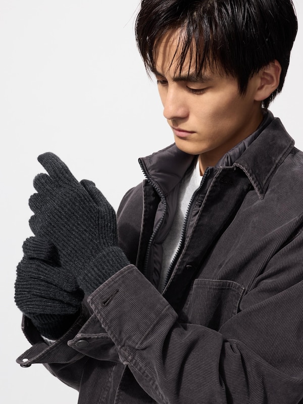 HEATTECH KNITTED GLOVES