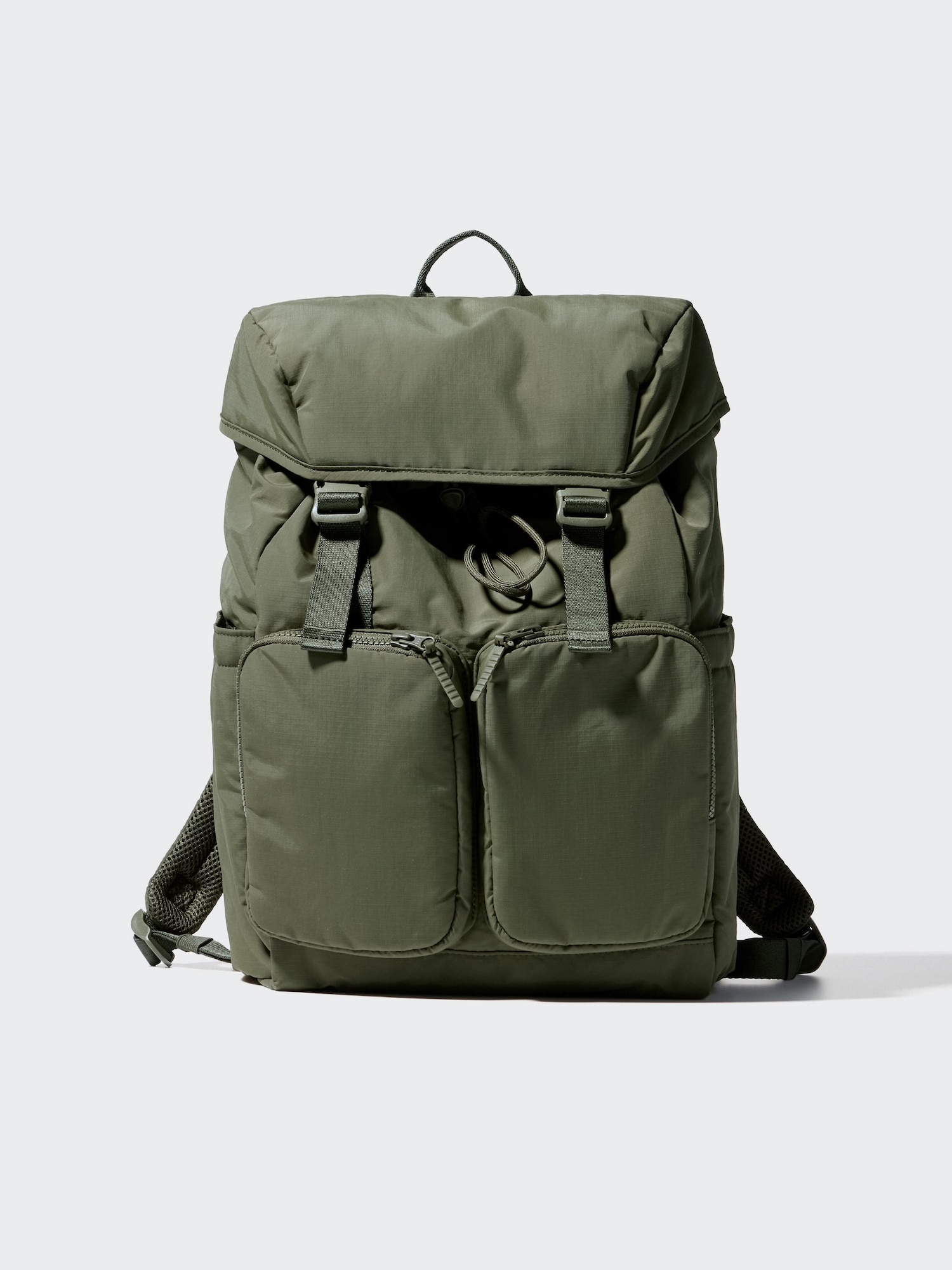 ☆MUCENT☆ Knob Wide Pocket Backpack Unisex Unisex Multi Pocket Backpack | UNIQLO LU