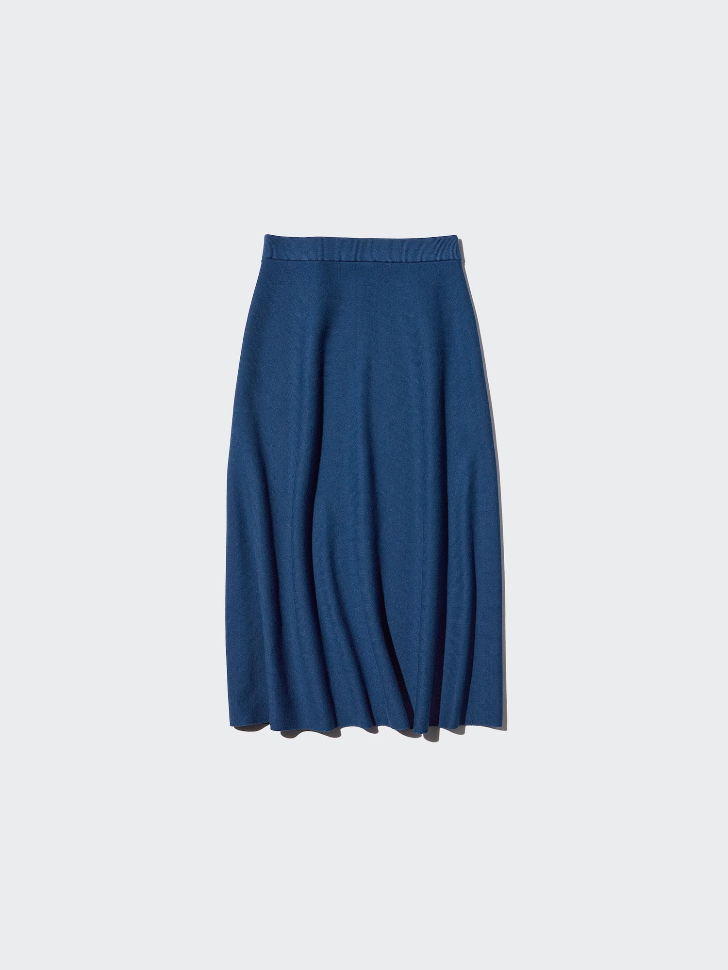 Washable Milano Ribbed Flare Skirt - thumbnail 2