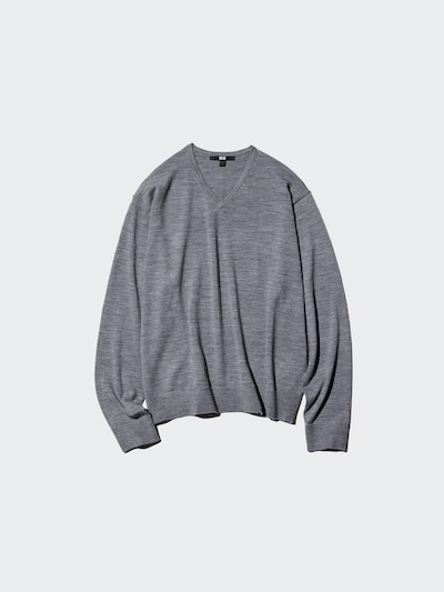 100% Merino V Neck Jumper
