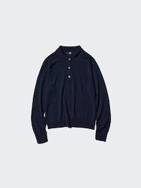 Merino Polo Sweater
