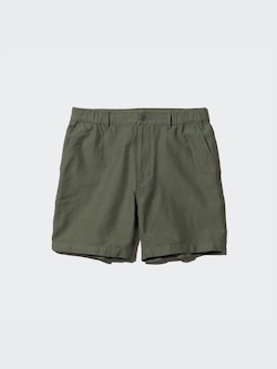 Linen Blend Shorts 6.5"