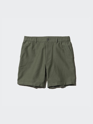 SHORT EN MÉLANGE LIN 6.5"