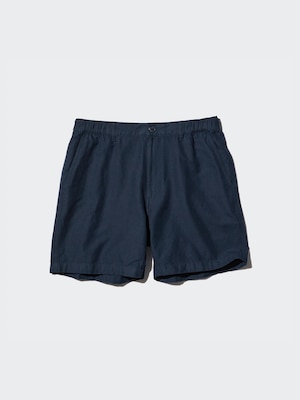 Linen Blend Shorts 6.5"
