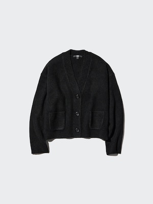 Soufflé Yarn Short Cardigan