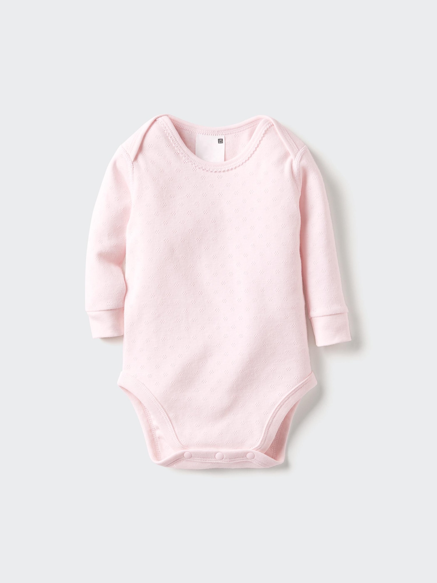 Baby Long Sleeve Bodysuit | Pointelle