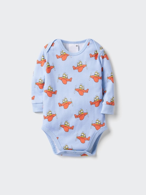 Боди из коллекции Uniqlo Baby | miffy LIGHT BLUE