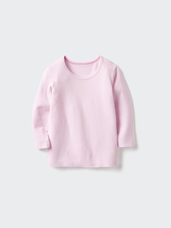 Baby HEATTECH Cotton T-Shirt | Long Sleeve