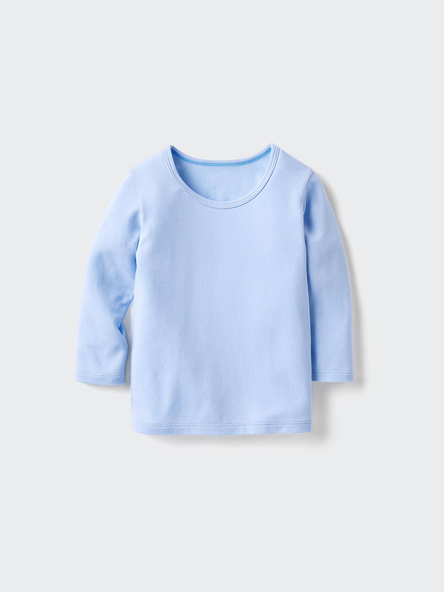 Maglietta Termica Maniche Lunghe Unisex Per Bambini, Collo Rotondo, Taglia 6 Anni, Cotone Elastico