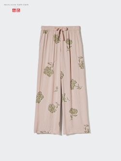 Drapey Easy Trousers (Flowers)