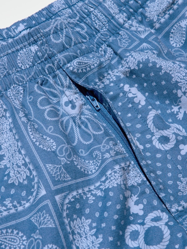 Disney in Blue Lounge Shorts