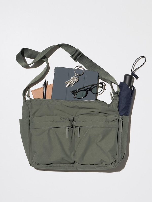 Multi-Pocket Shoulder Bag