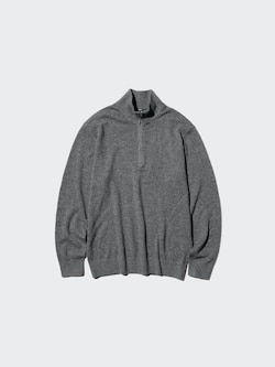 Cashmere Half-Zip Sweater