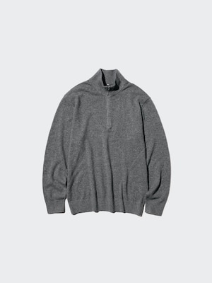 Cashmere Half-Zip Sweater