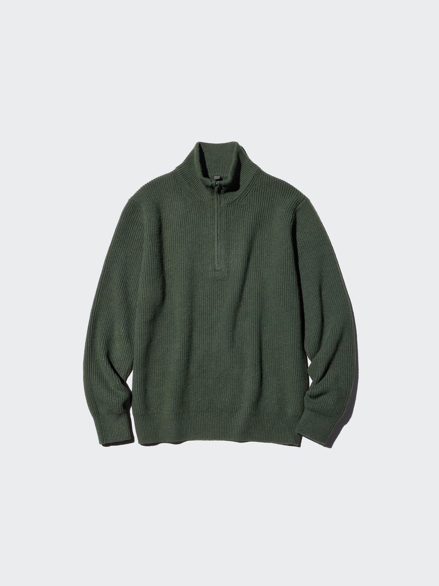 Souffle Yarn Quarter-Zip Sweater | UNIQLO US