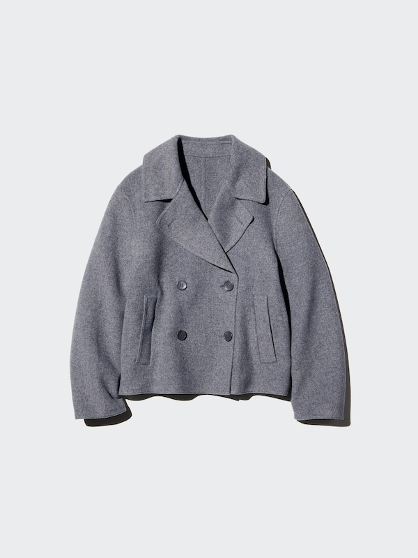 DOUBLE FACE SHORT COAT | RELAXED