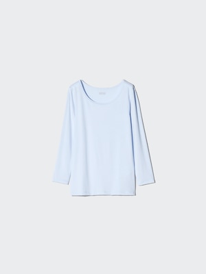 HEATTECH Scoop Neck T-Shirt (Long Sleeve)