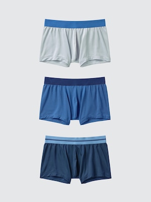 AIRism Boxer Briefs (Striped, 3 Pairs)