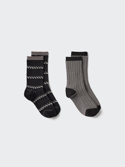 HEATTECH Fair Isle Socks | 2 Pairs