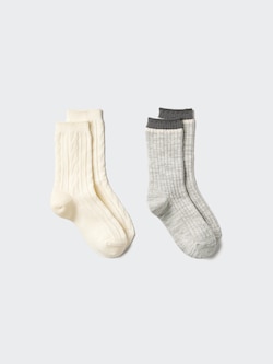 HEATTECH Melange Socks | 2 Pairs