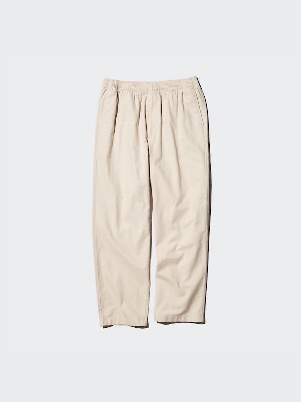 Linen Blend Easy Trousers