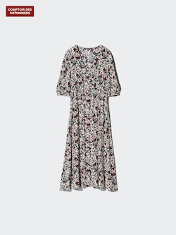 Vestido viscosa ligero (estampado)