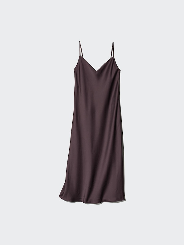 Vestido satinado tirantes