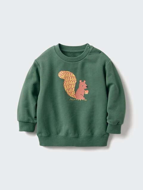 Uniqlo Groen - Sweatshirt - 5-6 Jaar (120Cm)