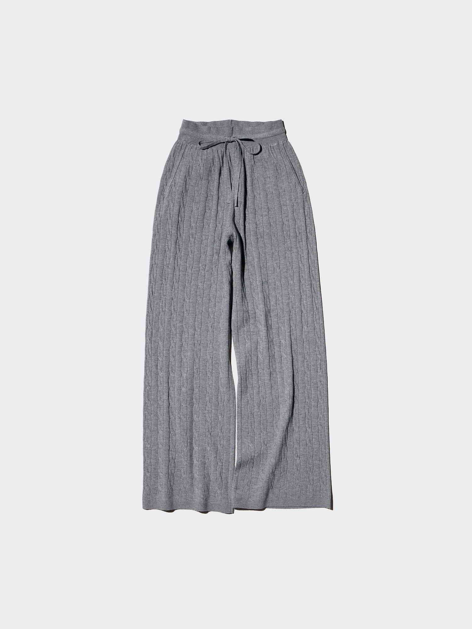 Washable Knit Cable Pants | UNIQLO US