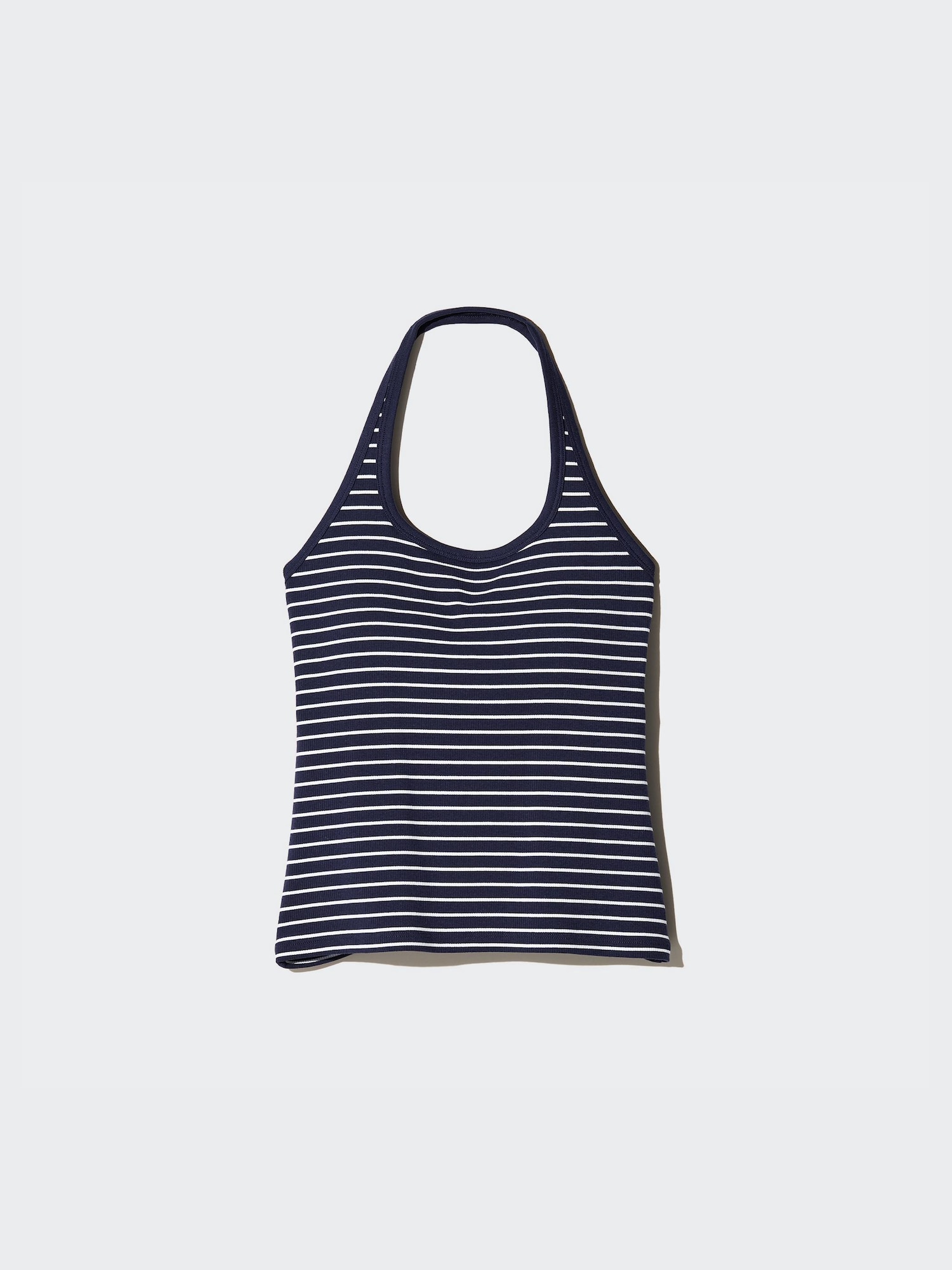 UNIQLO Open Back Halter Bra Top Striped Arden Fair