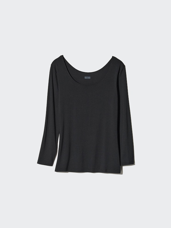 HEATTECH Scoop Neck Long Sleeve T-Shirt