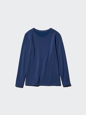 HEATTECH Ultra Warm Crew Neck T-Shirt (Long Sleeve)