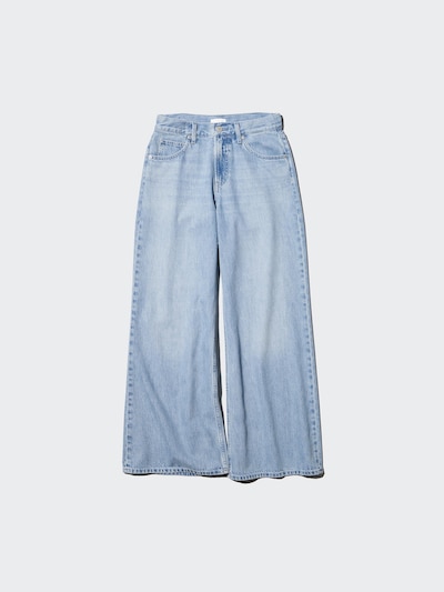 Drapey Wide Flared Jeans