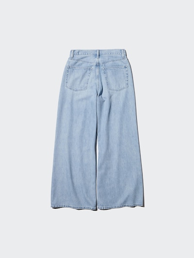 Drapey Wide Flared Jeans