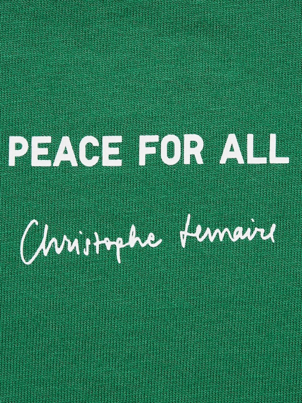PEACE FOR ALL Graphic T-Shirt | Christophe Lemaire