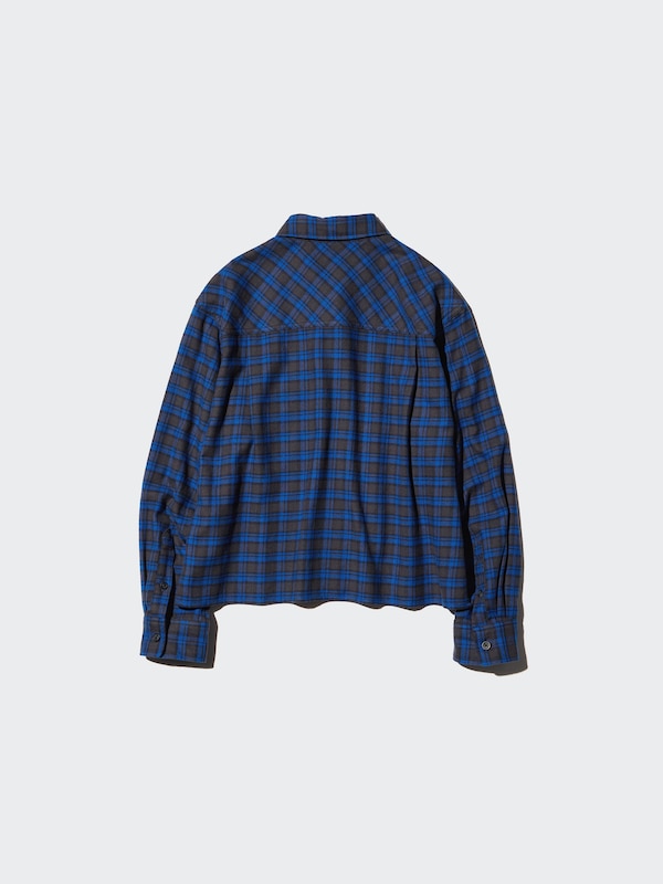 Flannel Boxy Shirt | Checked