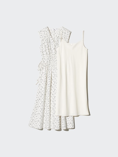 Cotton Gathered Dress | Printed