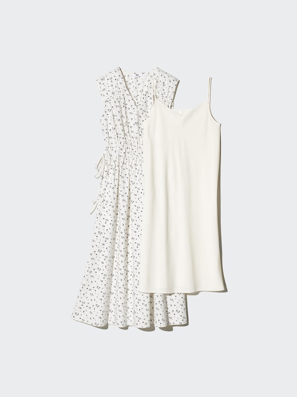 Cotton Gathered Dress | Printed