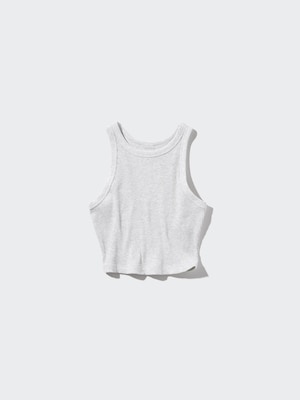 RIBBED CROPPED TANK TOP