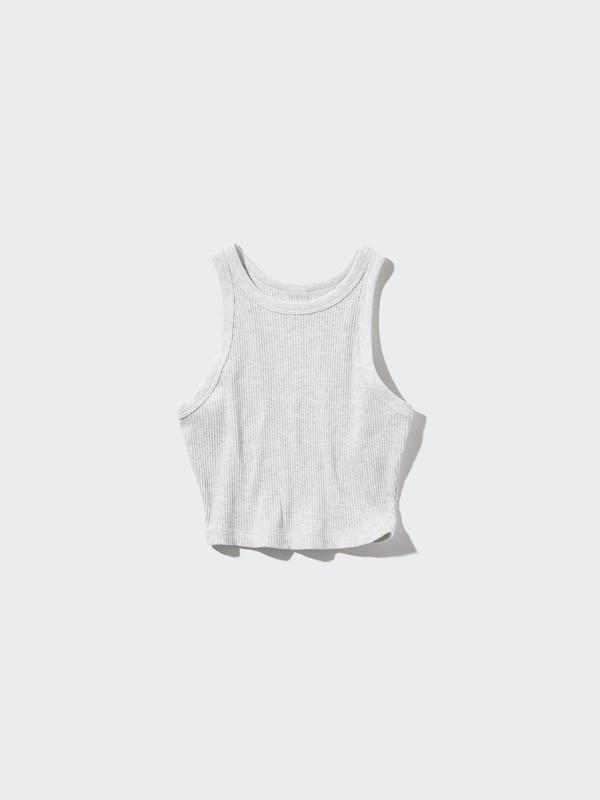 RIBBED CROPPED TANK TOP