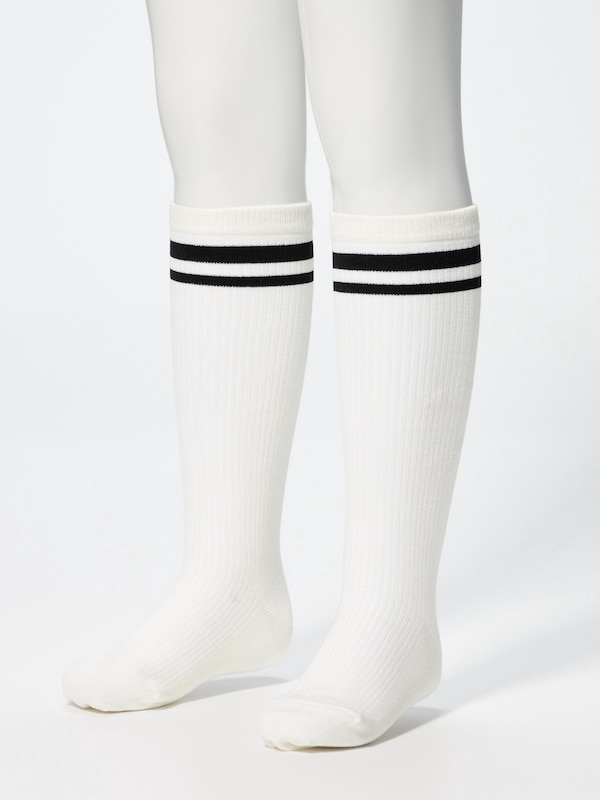 Striped High Socks | 3 Pairs