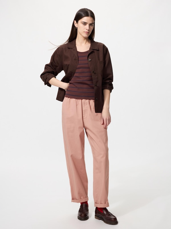 Stretch Easy Ankle Trousers