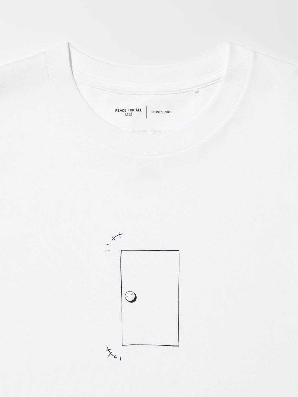Uniqlo PEACE FOR ALL Graphic T-Shirt | Ichiro Suzuki — фото 2