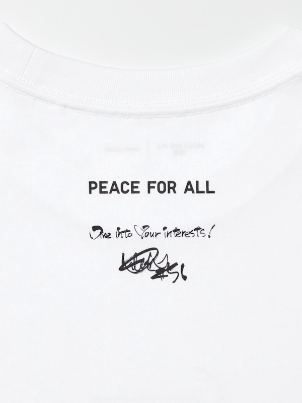 PEACE FOR ALL Graphic T-Shirt | Ichiro Suzuki