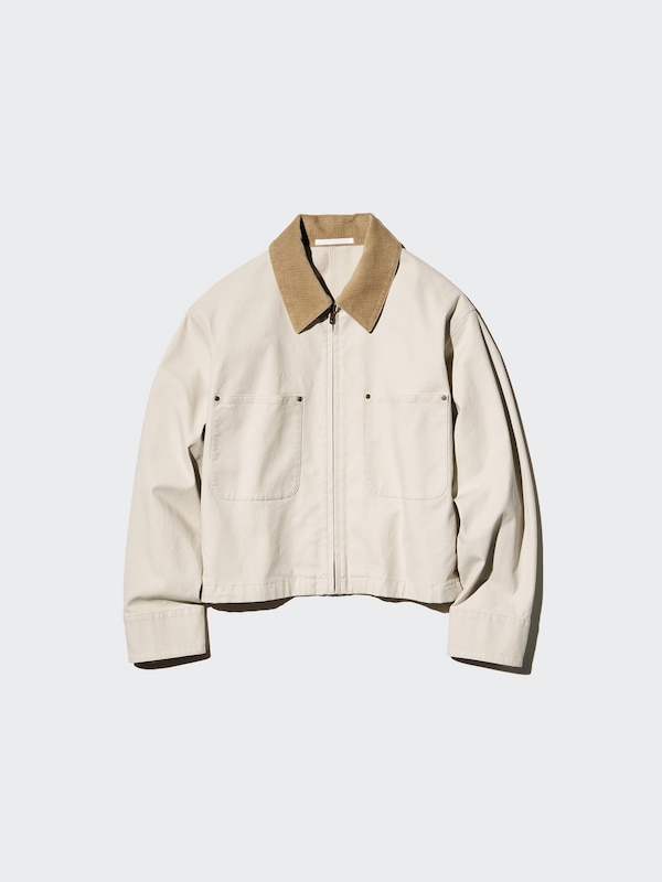 Zip-Up Short Jacket