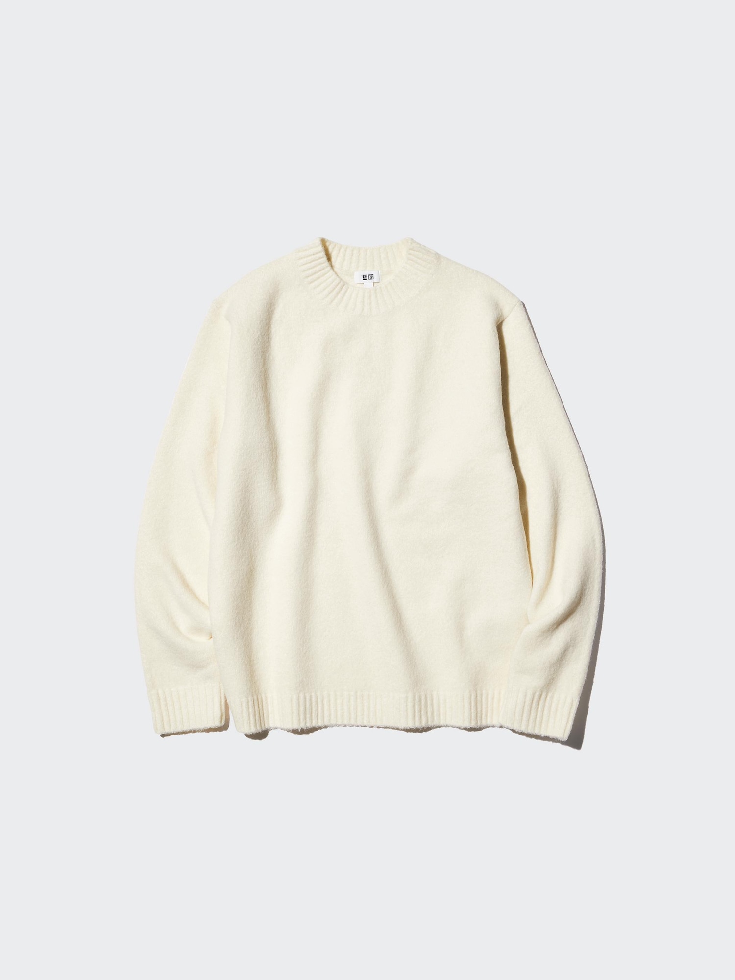 soufflé knit HYEON white 新品未使用 Men's Soufflé Yarn Crew Neck Jumper | UNIQLO LU
