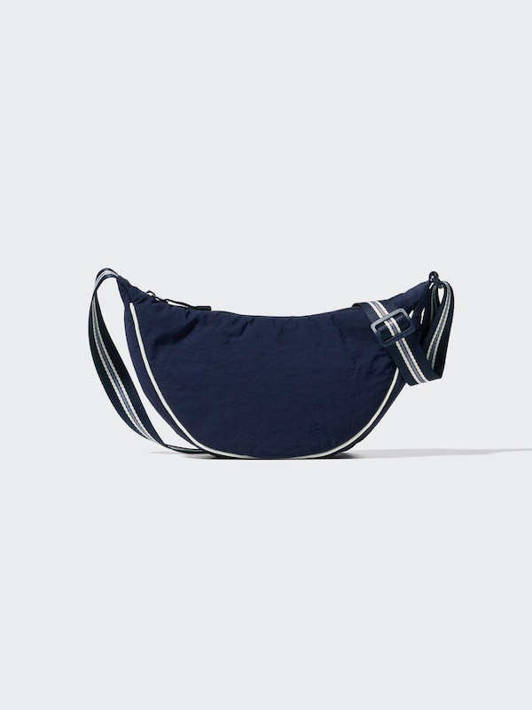 Round Mini Shoulder Bag | Striped