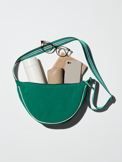 Round Mini Shoulder Bag | Striped